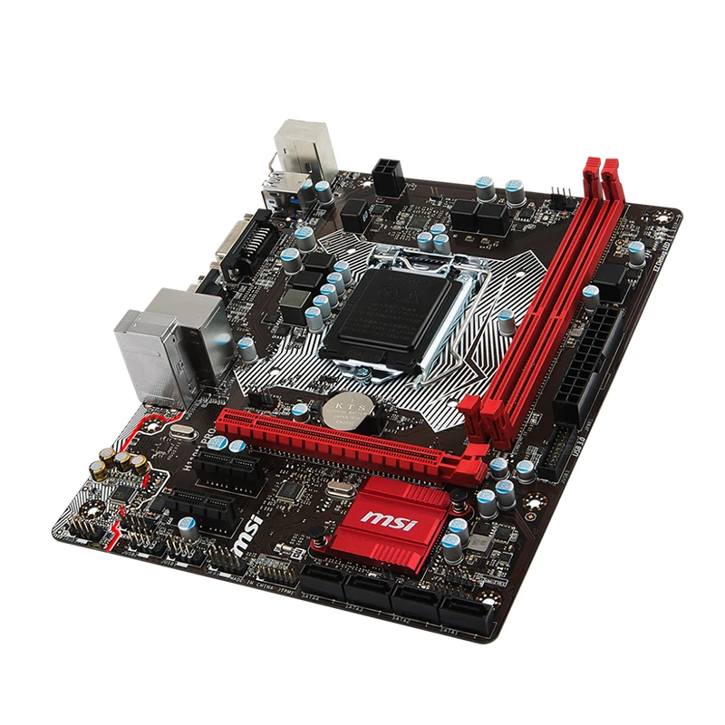 H110M PRO A материнская плата 32 ГБ i7 2133 мГц Intel H110 Чипсет 4 * SATA 6Bb/s 1 PCI 3 0 DVI D/VGA 2048*1536 @ 50 Гц
