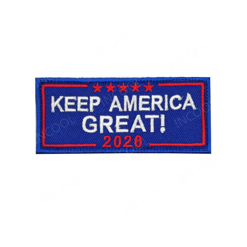Держите America Great 2020 Трамп вышивка нашивка Тактическая Военная декоративными