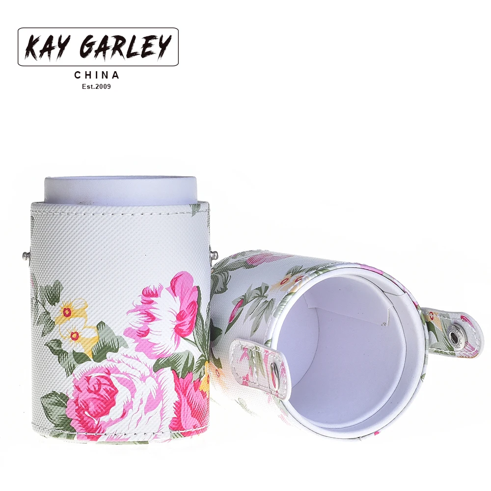 KAY GARLEY Pu кожаный держатель для макияжа Футляр кисточек косметический инструменты