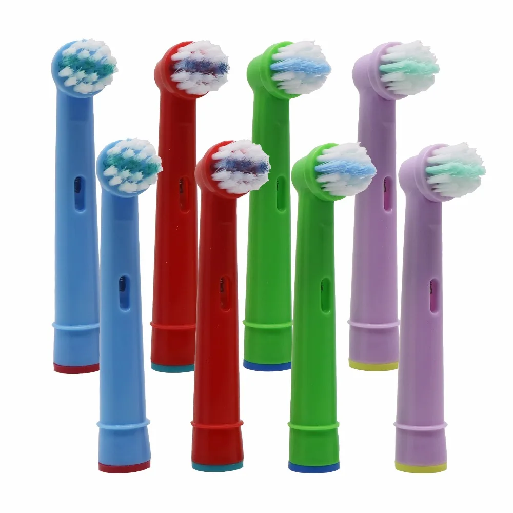 8X Замена детская зубная щетка для Oral B Pro здоровье этапов электрическая заранее