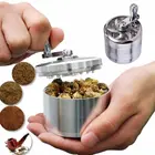 4 слоя измельчитель табака специи водоросли измельчитель травы Трава мельница сигарета мельница для сигар опылитель инструменты для курения цвет случайный дропшиппинг