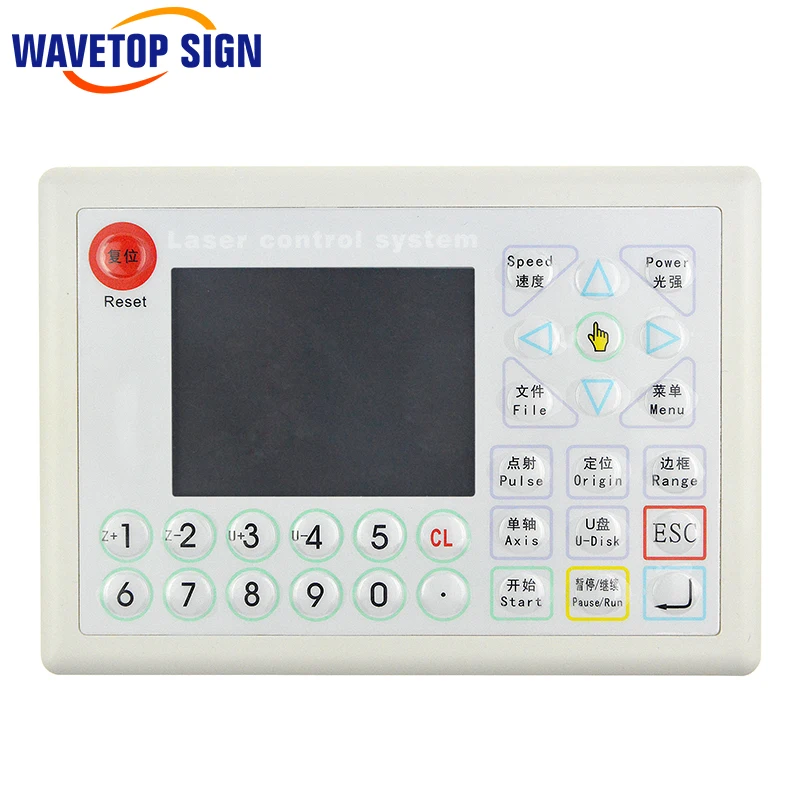 WaveTopSign TL-403CB CO2 лазерный контроллер системы с программное обеспечение coreldraw использовать для лазерной гравировальная и режущая машина