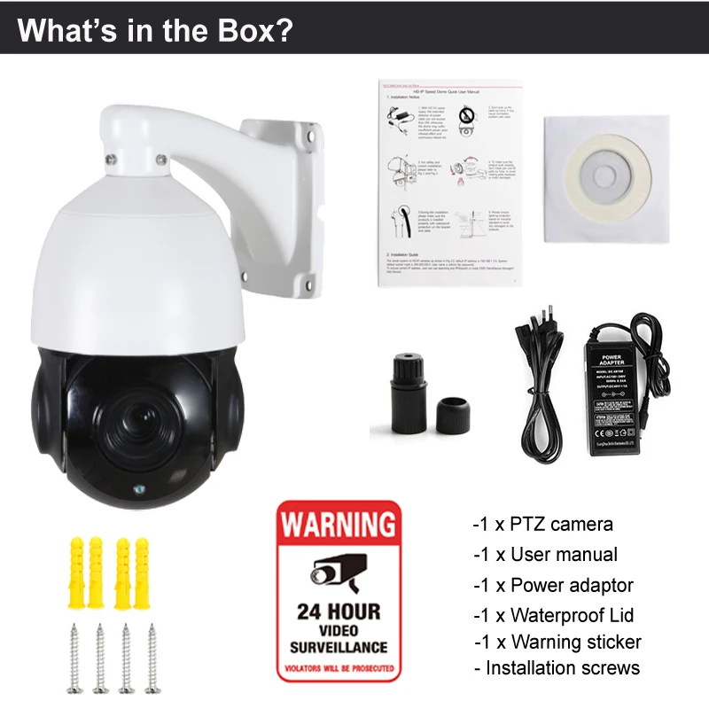 Мощность через Ethernet POE PTZ IP камера 1080P 2MP 3MP 4MP 5MP 60m IR расстояние 30X скорость купольная CCTV Onvif IP POE PTZ камера