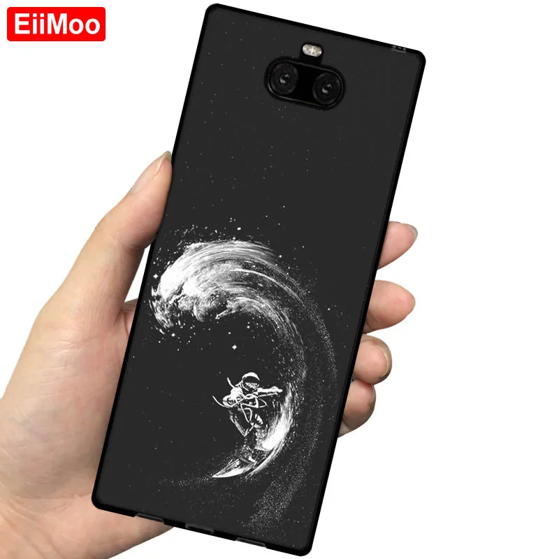 4 EiiMoo силиконовый чехол-накладка для sony Xperia 10 Plus, матовый тонкий мягкий ТПУ чехол-накладка для sony Xperia 10, чехол-накладка - Цвет: 4