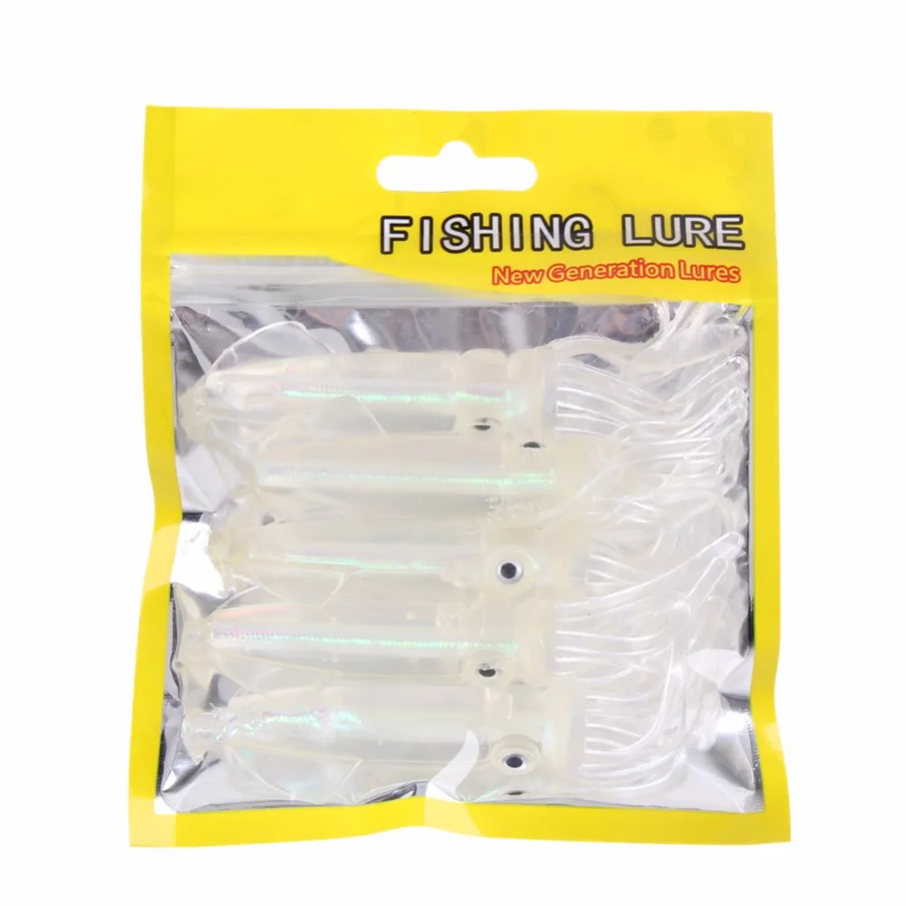 5 шт. 10 см 8 г мягкие силиконовые резиновые черви рыболовная приманка