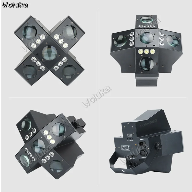 Stage lighting Sound Control seven lantern KTV Flash light Bar trampoline lamp Home Nightclub four-an effect CD50 W03 | Освещение