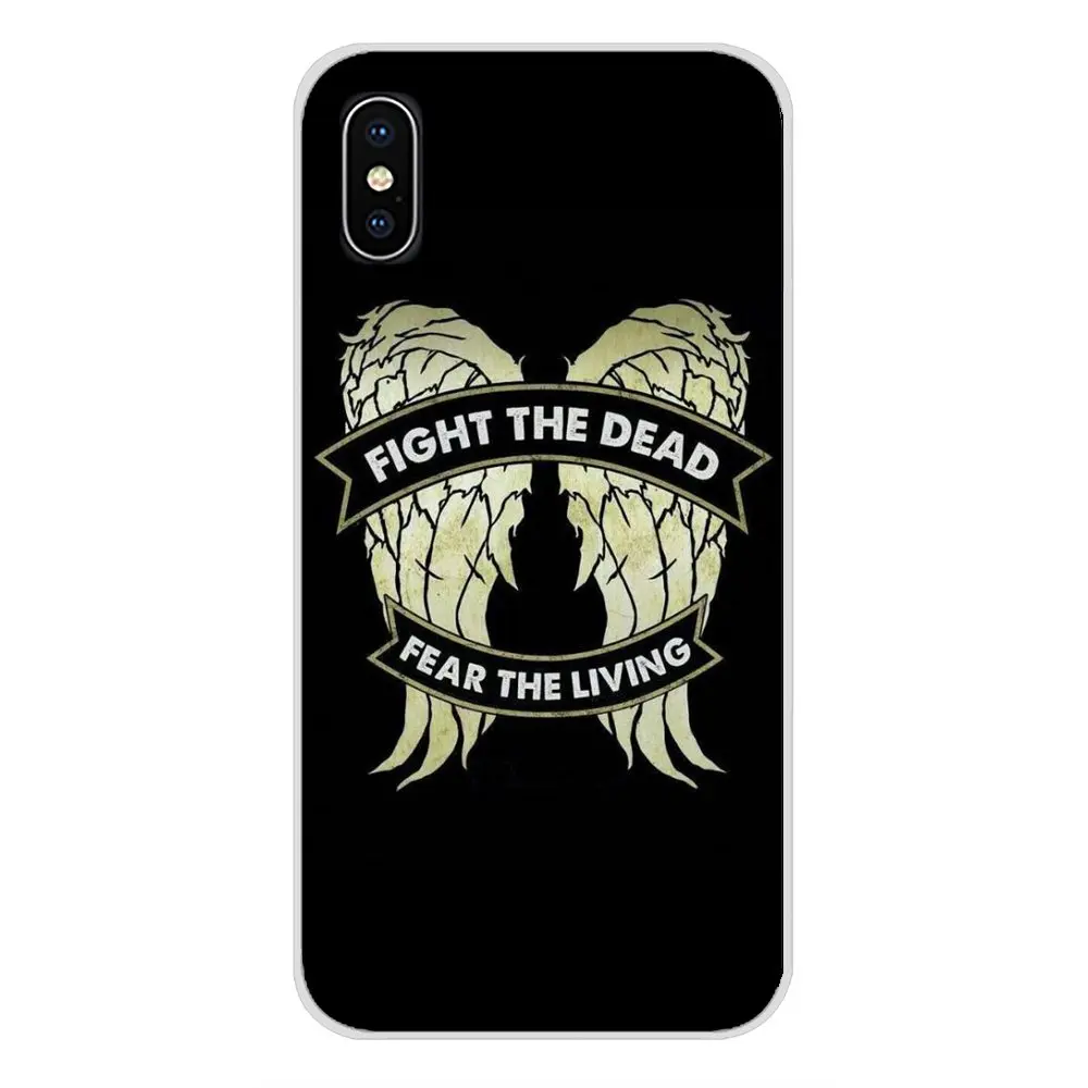 Walking Dead Wings аксессуар логотип чехлы для телефонов huawei mate Honor 4C 5C 5X6X7 7A 7C 8 9 10 8C 8X20 Lite Pro