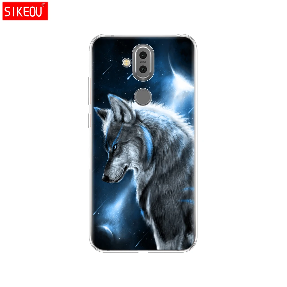 12057 Для Nokia 8,1 чехол для Nokia 7,1 plus чехол силиконовый чехол для Nokia 8,1/X7 чехол бампер coque etui мультфильм - Цвет: 12057