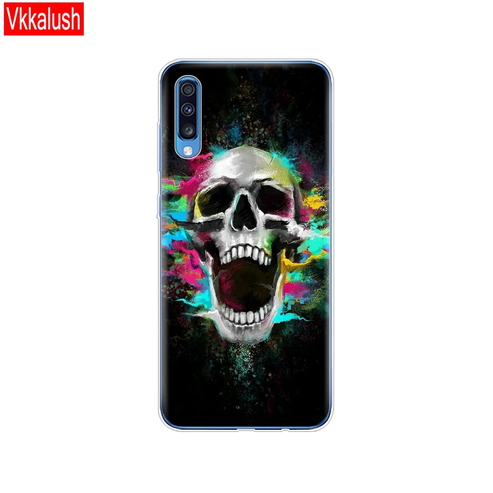 11075 Для samsung A70 чехол Мягкий ТПУ задняя крышка для телефона samsung Galaxy A70 силиконовый чехол s Coque Capa A 70 A705 A705F бампер - Цвет: 11075