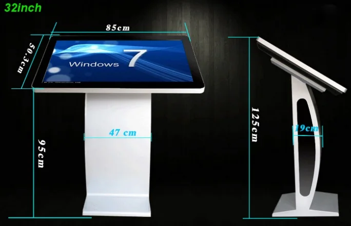 Hd планшетный ПК киоск 42 ЖК led Телевизор с медиаплеером CCTV монитор дисплей все в