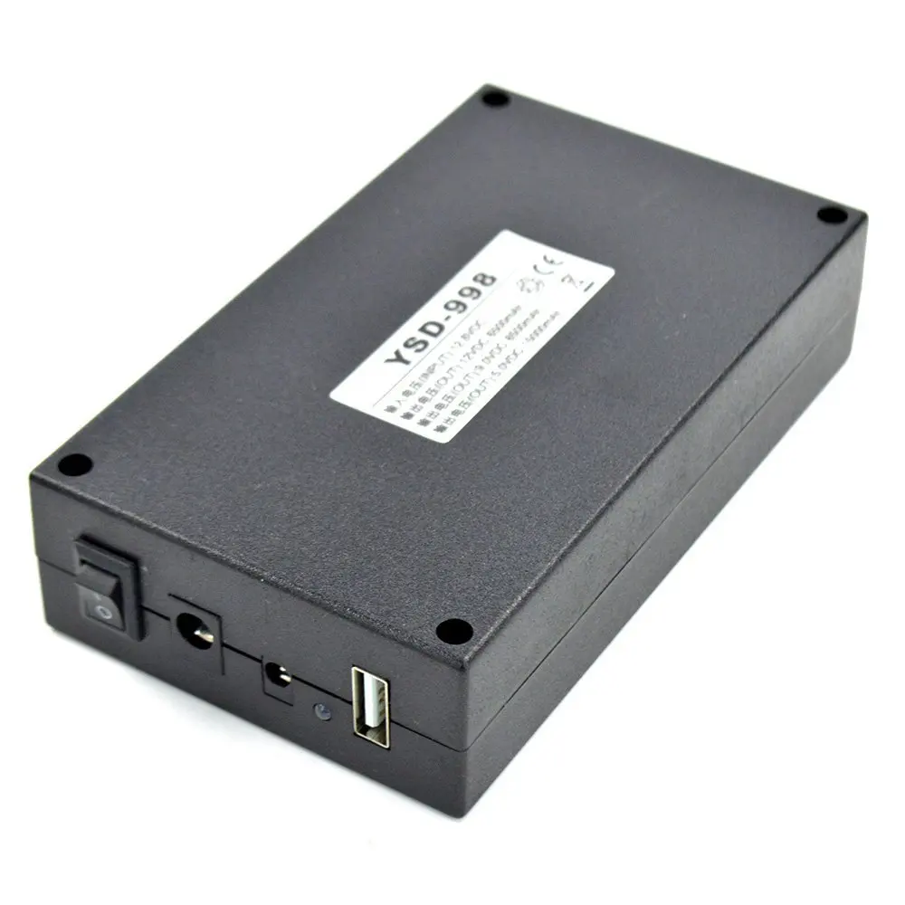 15000mAH DC 5 V/9 V/12 V USB Высокая емкость литий ионная аккумуляторная батарея зарядное