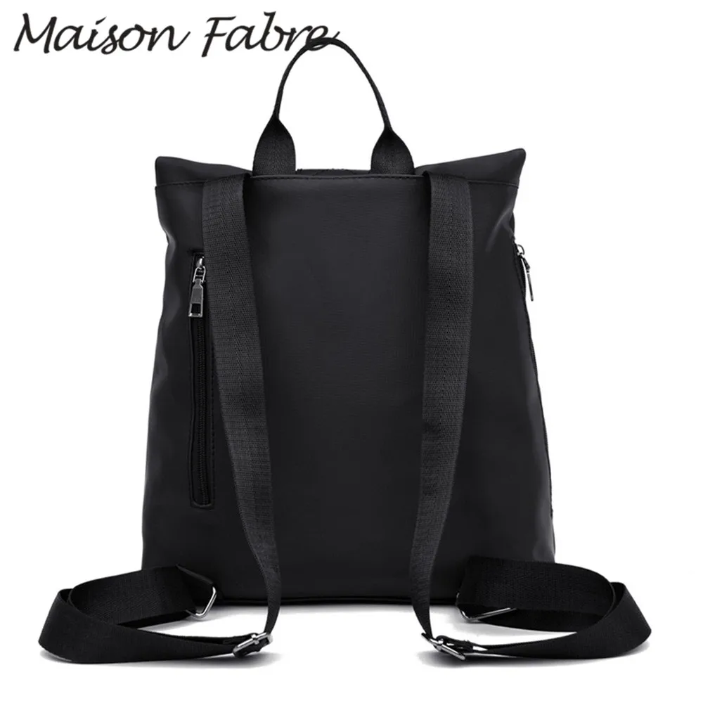 Женский нейлоновый рюкзак на молнии, сумка через плечо с ремешком для девочек, рюкзак для путешествий, водонепроницаемый рюкзак, сумки для путешествий для мужчин