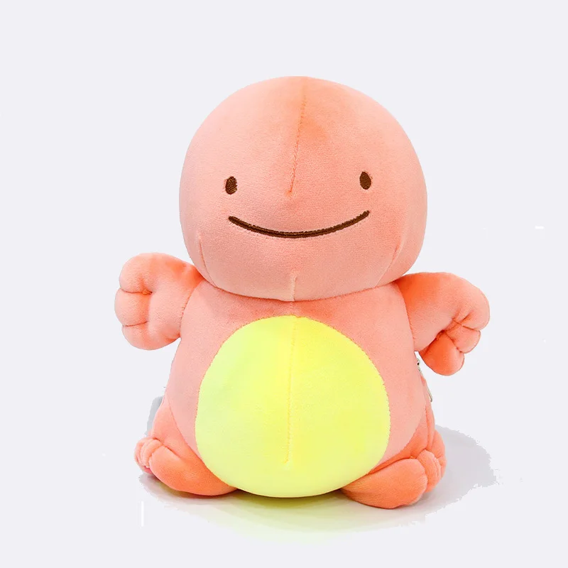Charmander 4 стиля 10 дюймов 25 см Дитто, косплей Пикачу Бульбазавр Squirtle Charmander плюшевые подушки куклы игрушки для детей - Цвет: Charmander