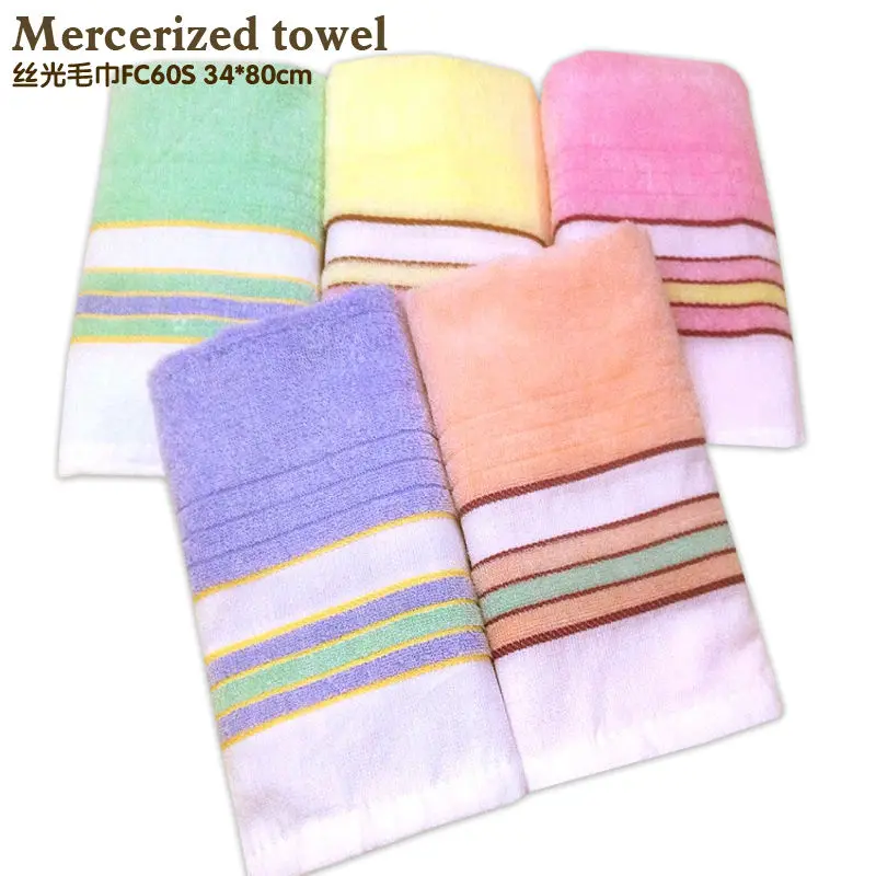 Мерсеризованное полотенце сухое легкое тонкое не будет падать Хлопковое 30 из