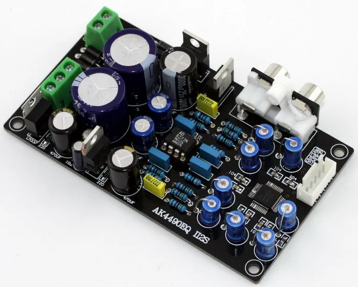 Frss Доставка AK4490EQ AK4490 II2S DAC декодер плата/AC15V 0 AC15V(15 Вт) AC9V 10 Вт|dac board|board boardc c |