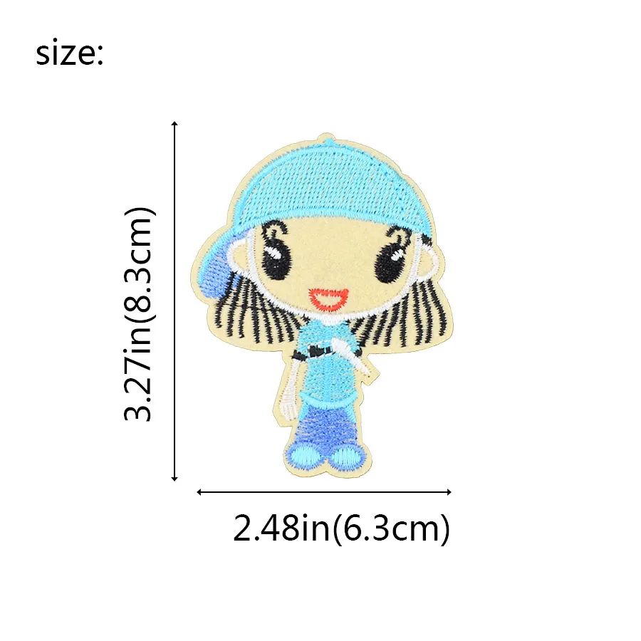 Сделай Сам патчи для подростков одежды железная вышитая аппликация утюжок на