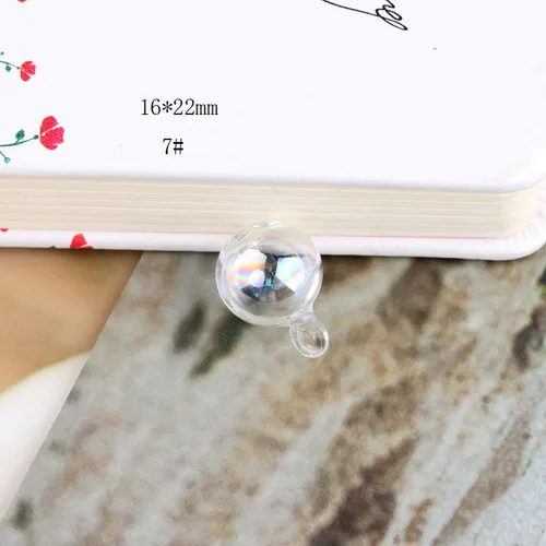 7 DIY аксессуары, аксессуары, материалы, хрусталь, прозрачное стекло, водяное поло серьги, серьги - Цвет: 7