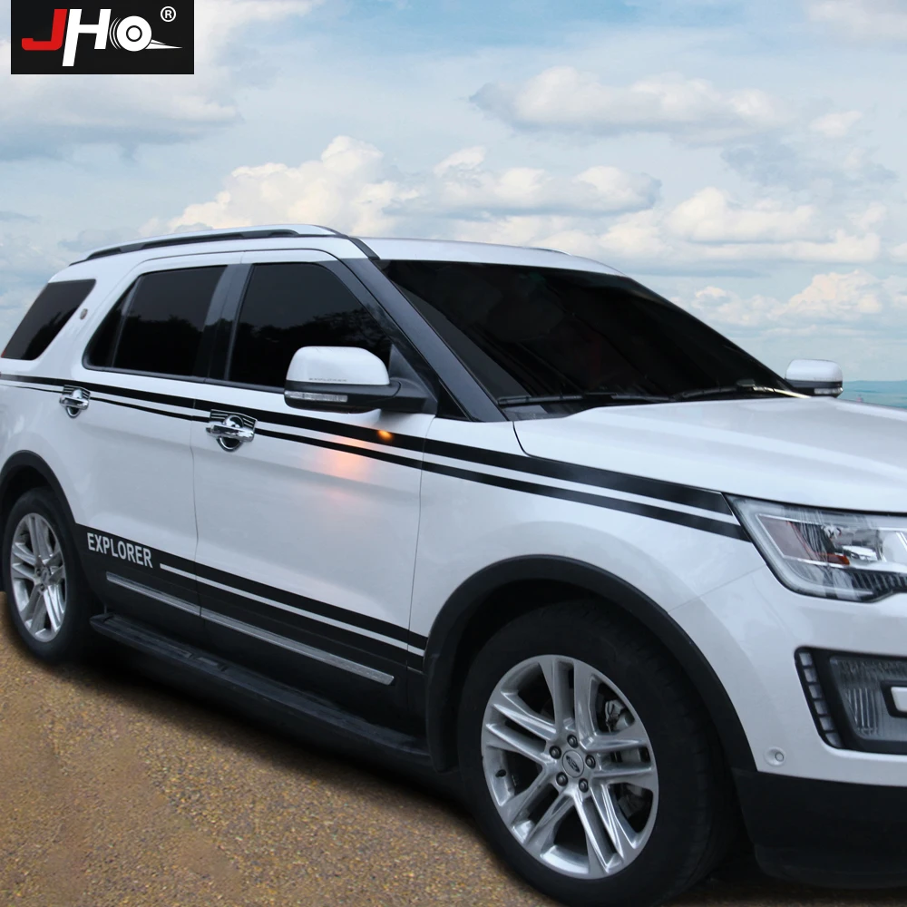 JHO индивидуальные наклейки для кузова автомобиля фотовиниловые Ford Explorer 2013 2014 2015