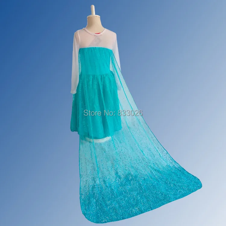Free shipping High quality New Style dancing dress Elsa Anna beautiful Dress Fashion princess |