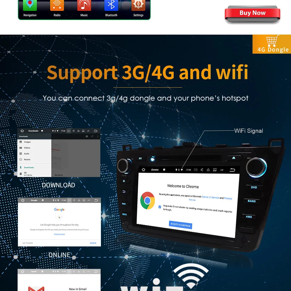 KLYDE " 4G wifi Восьмиядерный PX5 Android 8,0 7,1 4 Гб ОЗУ 32 Гб ПЗУ автомобильный DVD мультимедийный плеер стерео для Kia K2 Rio 2010 2011