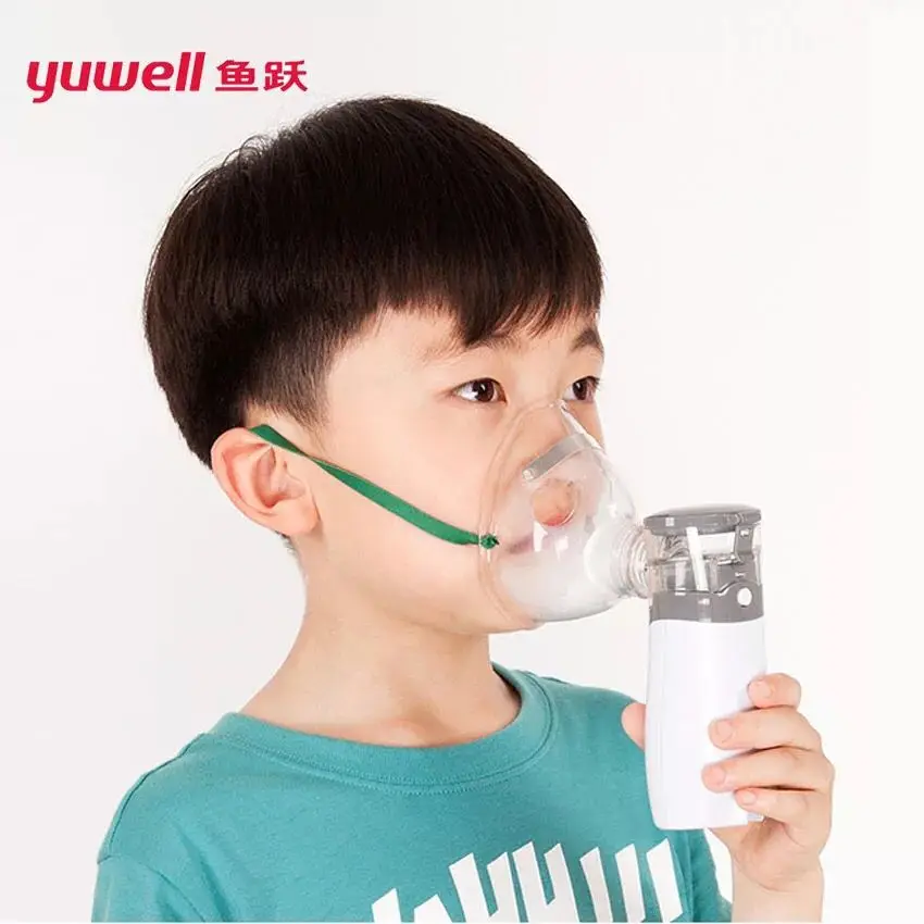 Yuwell Portable Ultrasonic Nebulizer Machine kits Medical Asthma Inhaler Children Kids Atomizer Handheld Face Steam Humidifier |