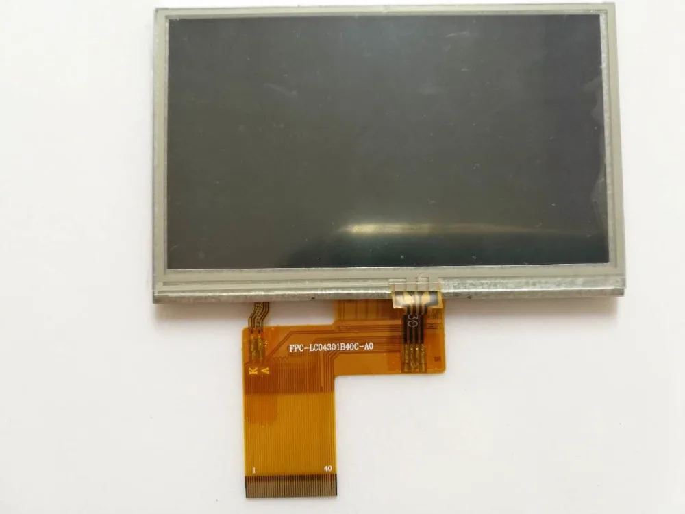 4 3 дюймовый 40PIN TFT LCD общий экран с сенсорной панелью ST7282 контроллер 480 (RGB) *