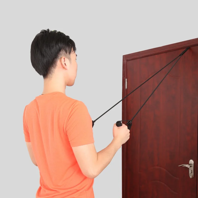 Latihan Kebugaran Yoga Resistance Band Pilates Tabung Lateks Kekuatan Latihan Latihan Di Atas Pintu Jangkar Elastis Band Aksesoris