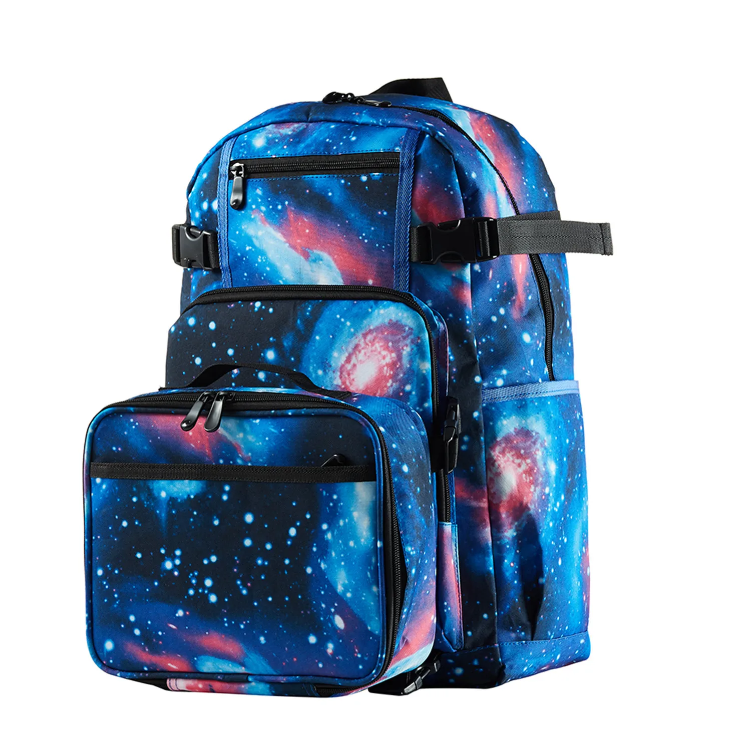 Школьный рюкзак для мальчиков и девочек Galaxy со съемным рюкзаком Ланч