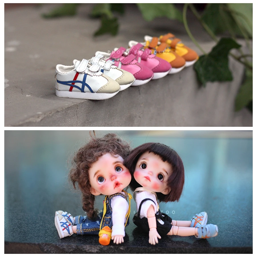 1 пара модная спортивная обувь для кукол бега Blyth OB11 среднего размера blyth 1/6 BJD