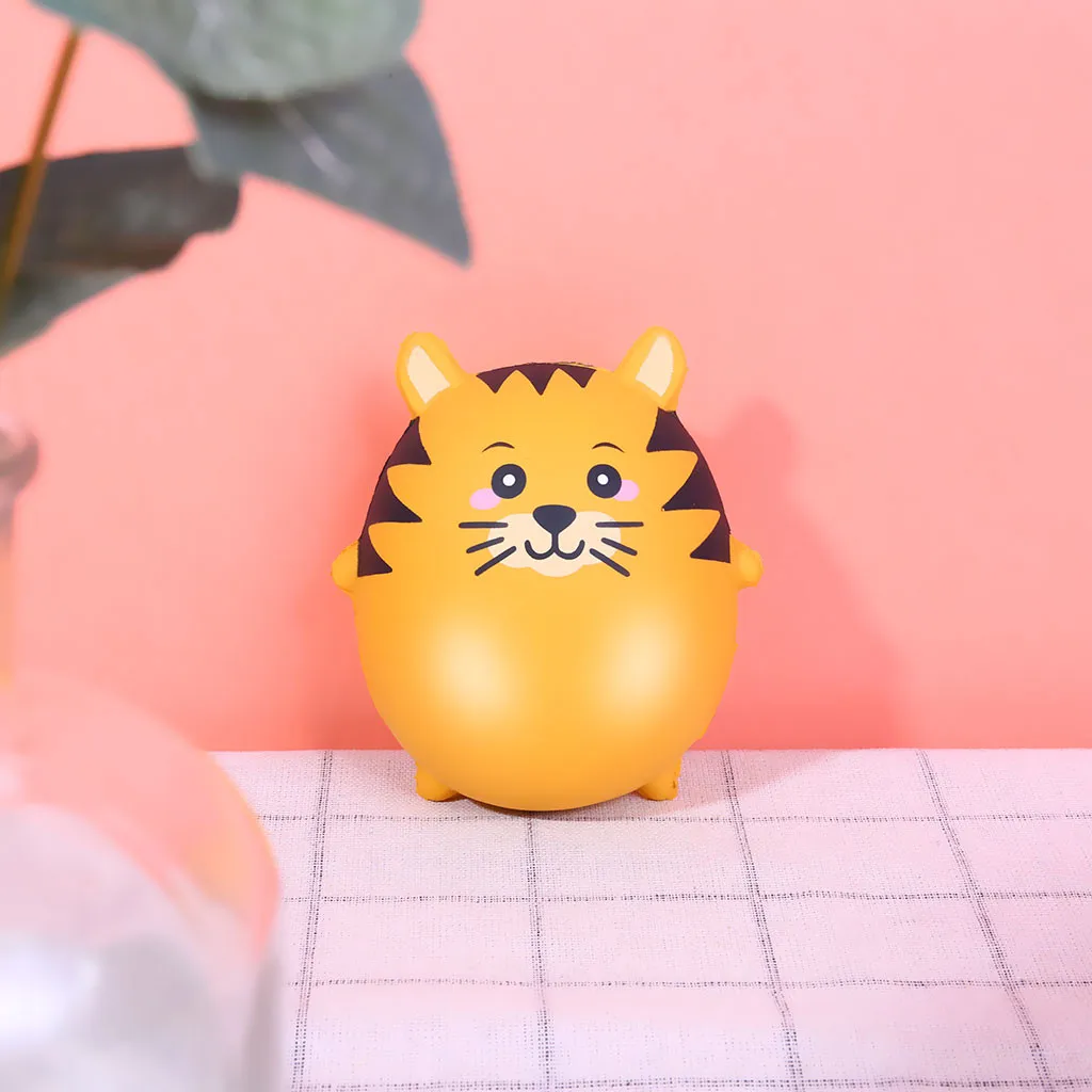Squishies очаровательны Животные медленно поднимающийся для выдавливания крема