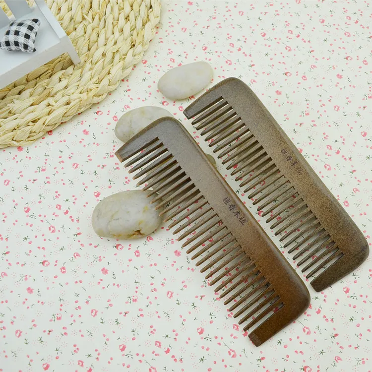 Деревянная расческа натуральная здоровая персиковая деревянная