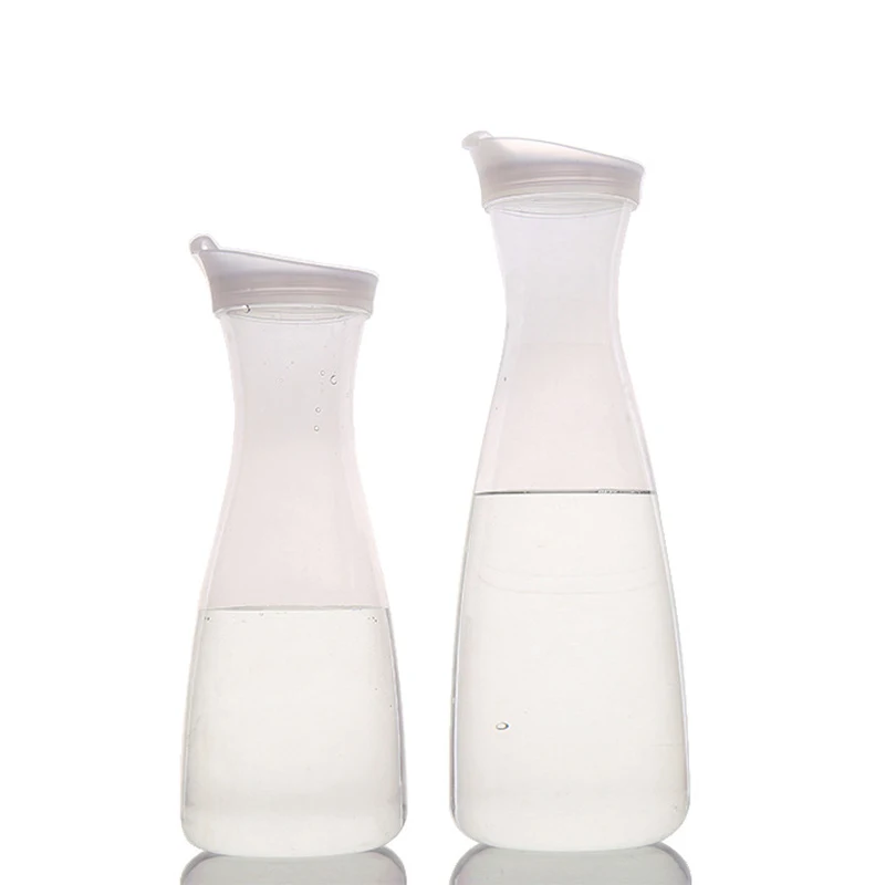 0.6L/1L/1.6L Transparent Juice Bottle Jar Iced Tea Pitcher Hot Cold Jug Acrylic with Lid Bar Home Restaurant Use | Дом и сад