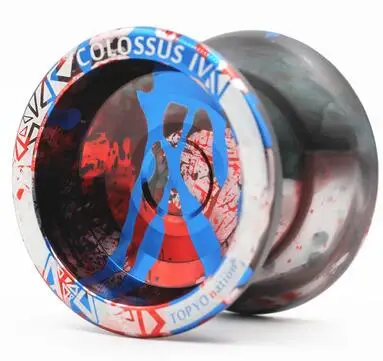 Новое поступление TOPYO Colossus 5 Профессиональный Йо-Йо топио нация металлический подшипник йо-йо металлический шар соревнования - Цвет: 4
