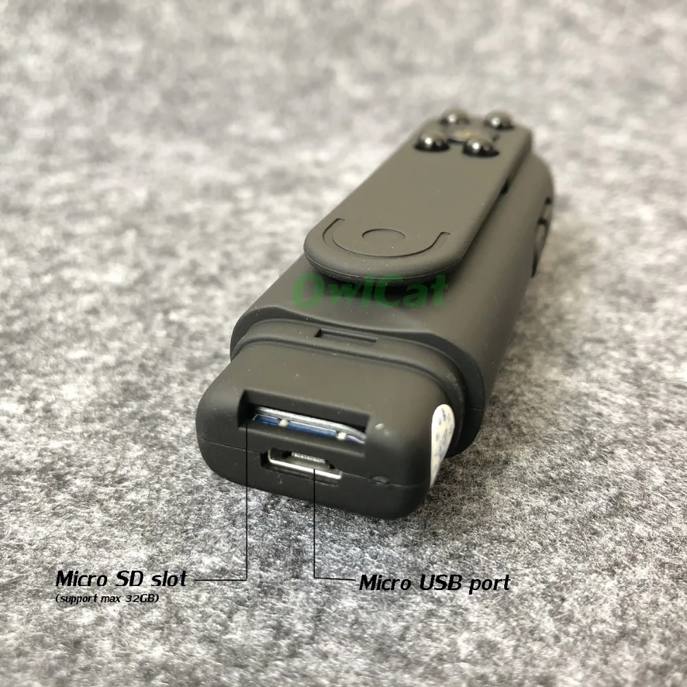 OwlCat портативный карманный видео аудиокамкодер 940nm IR ночного видения невидимая HD