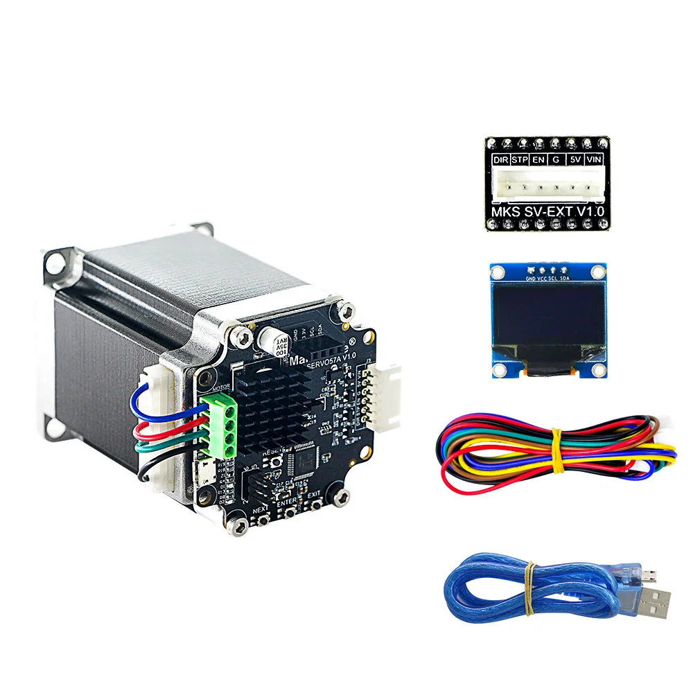 Серводвигатель с замкнутым циклом 3D печати NEMA23 MKS SERVO57A разработанный Makerbase