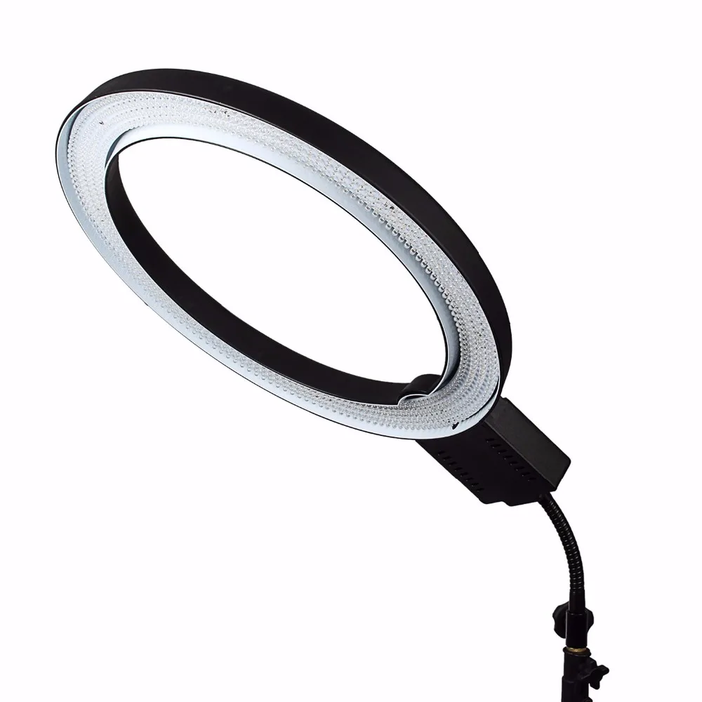 NanGuang CN-R640 5600 К LED видео Студийный свет 640 светодио дный макросъемке кольцо свет день освещения кольцевая лампа для DSLR Камера