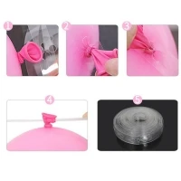 Круглые прозрачные воздушные шары елочные на день рождения для украшения