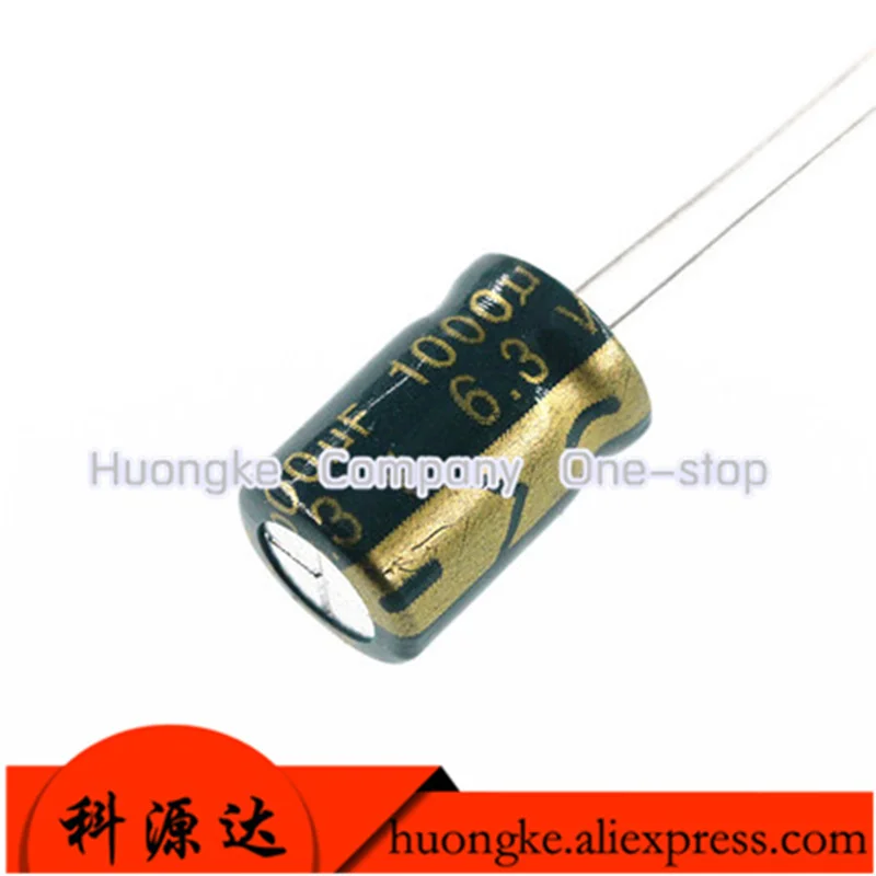 

5pcs/lot 6.3v 3300uf 10*20MM aluminum electrolytic capacitor 1000UF 8*12 1500UF 10*13 2200UF 10*20 2700UF 10*20mm