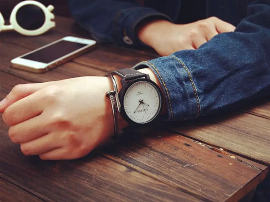 Британский Стиль Часы с мраморной отделкой 2018 горячие модные мраморные полосы