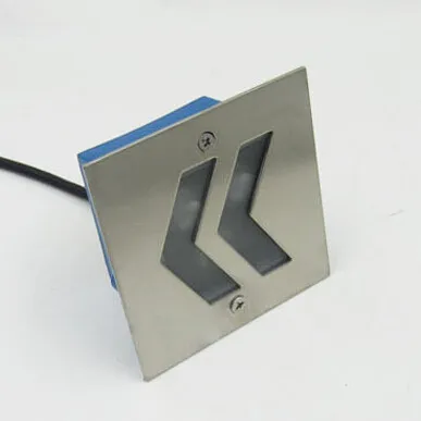 Бесплатная доставка 3 Вт квадратный светодиодный настенный светильник наружный