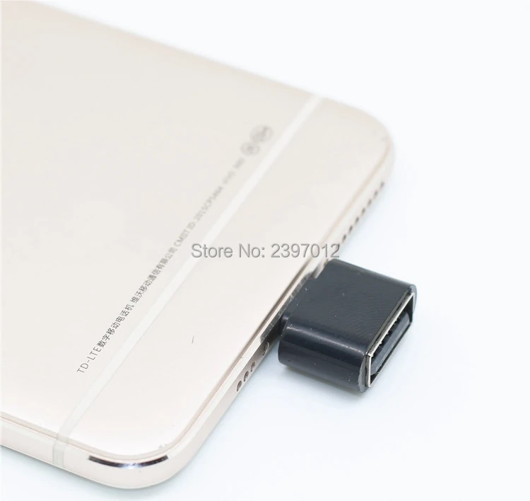 Адаптер SZAICHGSI Mini Micro USB OTG для Samsung Android картридер черный белый цвет оптовая продажа
