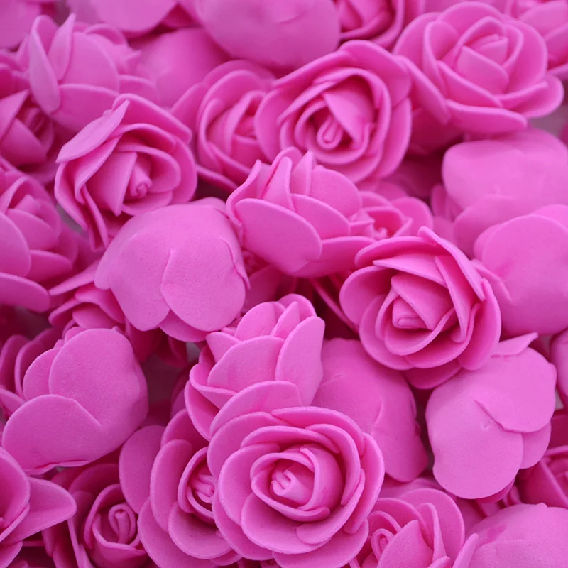 100pcs rose red 1 шт., форма из пенопласта с изображением медведя розы, искусственный цветок, голова DIY, розы Teddi, медведь, цветок, аксессуары в виде мишки, для свадебной вечеринки, подарок, ремесло - Цвет: 100pcs rose red