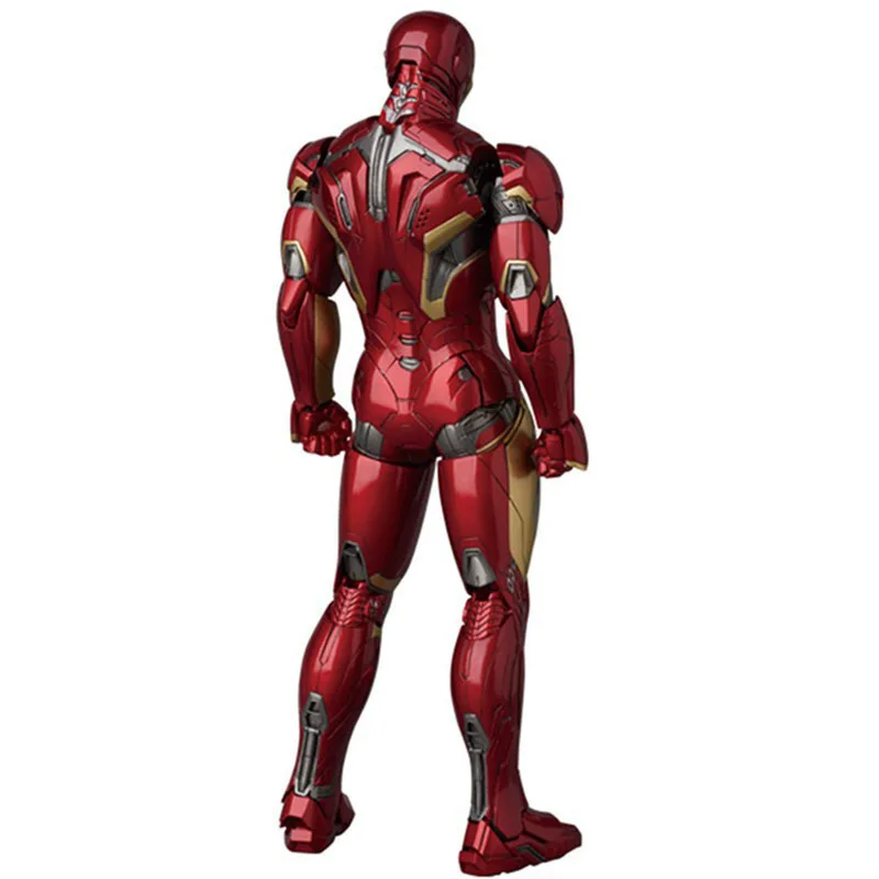 17 см MAFEX № 022 Железный человек Марка MK 45 ПВХ фигурка Коллекционная модель