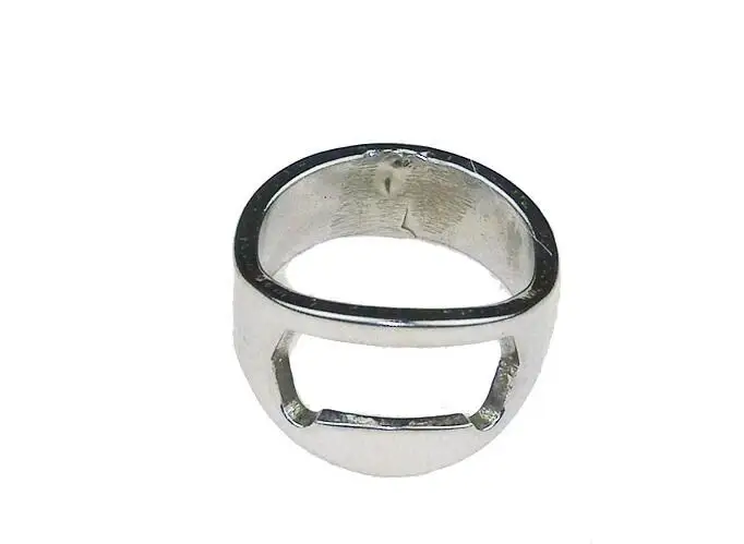 1 шт. креативный перстень из нержавеющей стали в форме кольца открывалка для