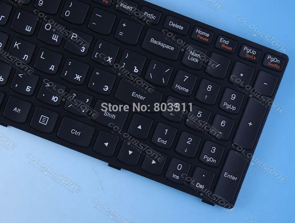 Русская клавиатура для ноутбука IBM Lenovo G500 G505 G505A G510 G700 G700A G710 G710A G500AM G700AT RU черная