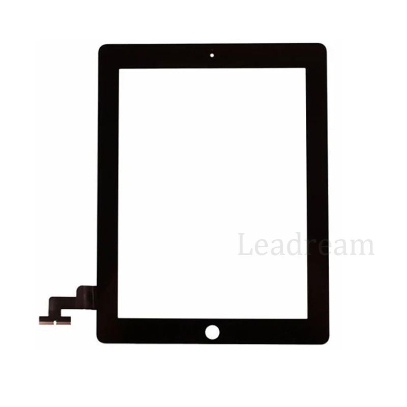 50 шт./лот Бесплатная доставка DHL планшет сенсорный экран для Ipad 2 A1395 A1396 A1397