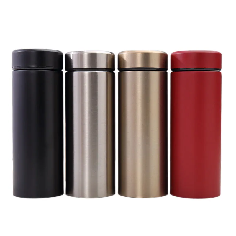 With Filter Double Wall Stainless Steel Vacuum Flasks 500ml Thermos Cup Coffee Tea Milk Travel Mug Thermo Bottle Gifts Thermocup