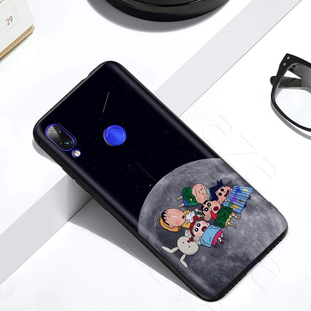 Чехол Crayon Shin-chan для Xiaomi Redmi Note 8 9 S K30 Pro MAX 3 6 SE A1 A2 A3 10 Lite Plus 8A F1 |