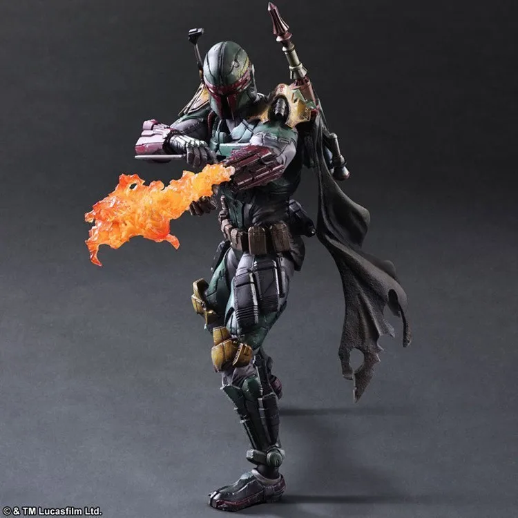 Звездные войны Boba Фетт/Джанго Фетт сын охотник за головами PA Play Arts Kai 28 см ПВХ