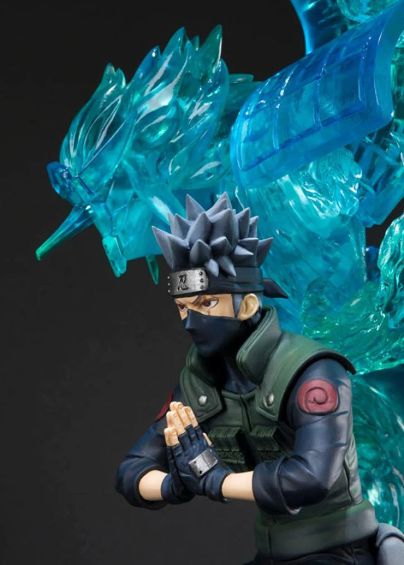 В наличии Аниме Наруто Shippuden ПВХ модель F. Zero Хатаке Какаши Susanoo бурный Бог отваги